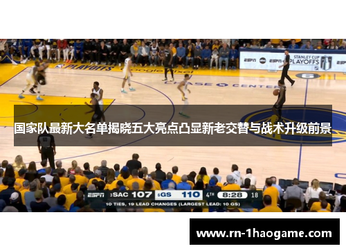 国家队最新大名单揭晓五大亮点凸显新老交替与战术升级前景